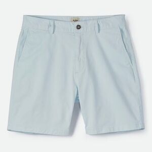 Flint and Tinder 365 Cotton Linen Short 9" Bleached Chambray Men's size 38